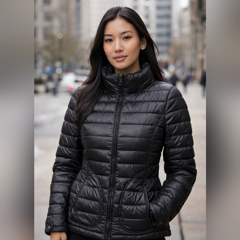 Calvin Klein Women's Black Puffer Jacket